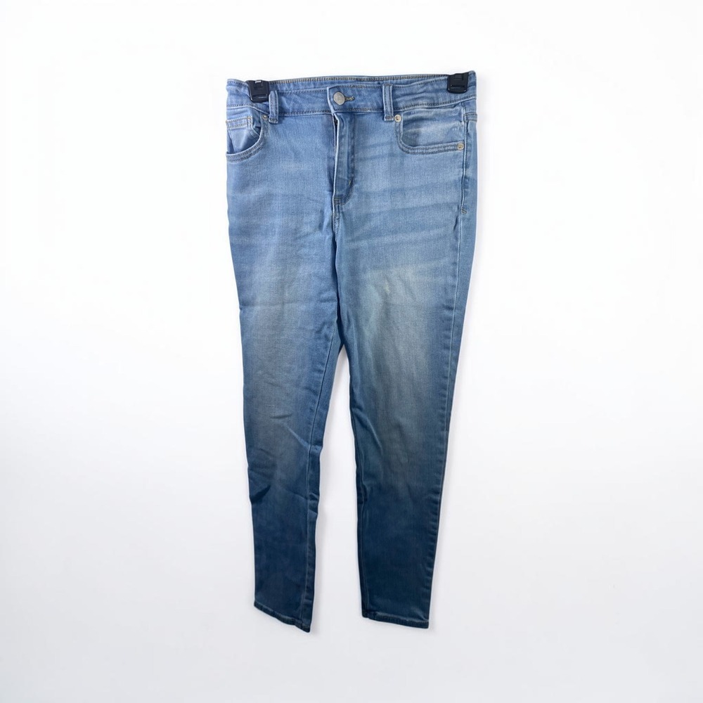 Cat & Jack Girls High Rise Skinny Jeans Light Wash Ultimate Stretch Size 14